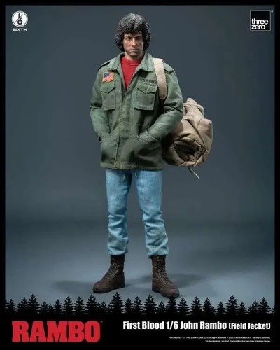 Action figure rambo - figure, first