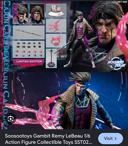 Soosoo toys gambit remy - soosoo, lebeau