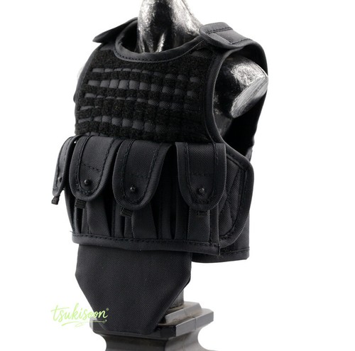 Gilet combattimento nero - combattimento,